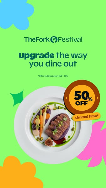 TheFork Festival, up to −50%