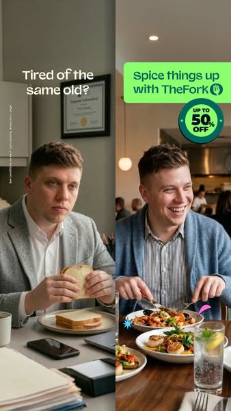 "Tired of the same old? Spice things up"